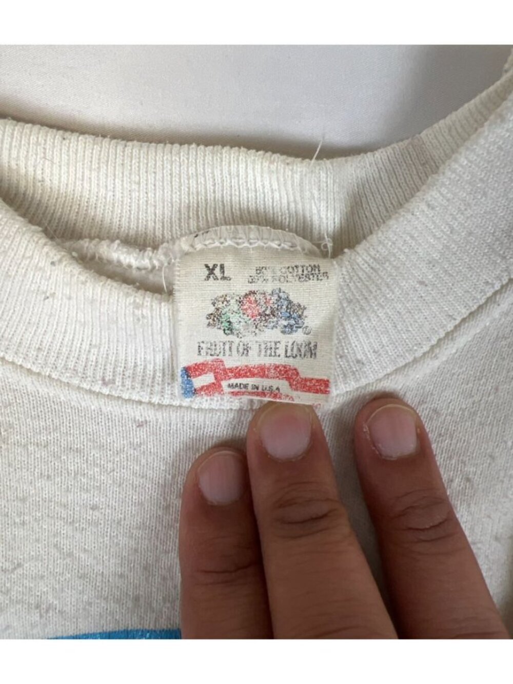 Vintage University of Michigan Rose Bowl Sweatshirt Size XL Made in USA - Picture 3 of 10